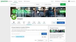 
                            12. Groupon Salaries in London, UK | Glassdoor