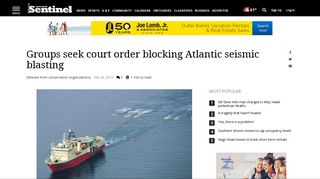 
                            11. Groups seek court order blocking Atlantic seismic blasting | ...
