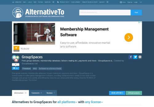 
                            8. GroupSpaces Alternatives and Similar Websites and Apps ...