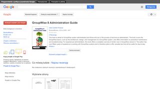 
                            12. GroupWise 8 Administration Guide