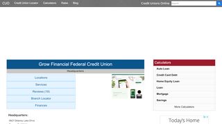 
                            2. Grow Financial Federal Credit Union - Tampa, FL - Credit Unions Online