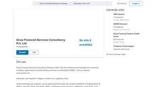 
                            3. Grow Financial Services Consultancy Pvt. Ltd. | LinkedIn
