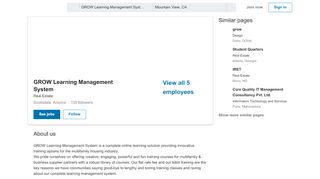 
                            7. GROW Learning Management System | LinkedIn