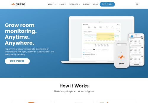 
                            5. Grow Room Monitor, Wireless Grow Monitoring - Pulse