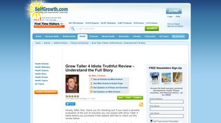 
                            11. Grow Taller 4 Idiots Truthful Review - Understand the Full ...