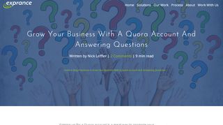 
                            9. Grow Your Business With A Quora Account And Answering ...