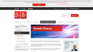 
                            9. Growth Finance - Clydesdale Bank