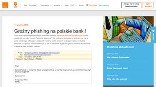 
                            10. Groźny phishing na polskie banki! - CERT Orange Polska