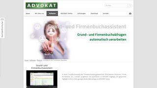 
                            13. Grundbuch-Firmenbuch Assistent – Advokat Rechtsanwaltssoftware