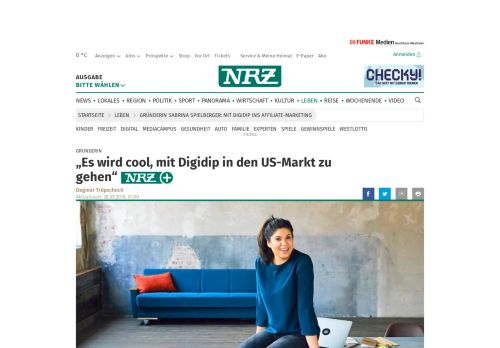 
                            11. Gründerin Sabrina Spielberger: Mit Digidip ins Affiliate-Marketing | nrz ...