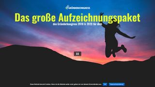 
                            1. Gründerkongress 2018 - Jetzt kostenlos anmelden - Gründer.de