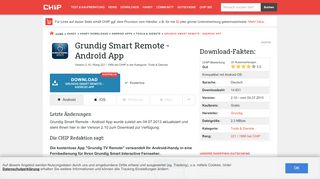 
                            10. Grundig Smart Remote - Android App - Download - CHIP