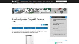 
                            3. Grundkonfiguration Qnap-NAS: Der erste Start - PC-WELT