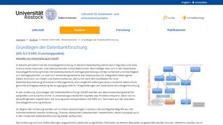 
                            11. Grundlagen der Datenbankforschung - Lehrstuhl für Datenbank- und ...