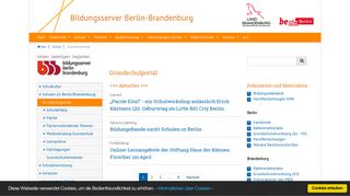 
                            8. Grundschulportal: Bildungsserver