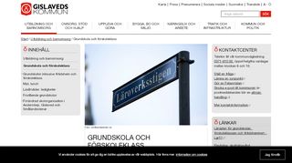 
                            5. Grundskola och förskoleklass - Gislaved.se