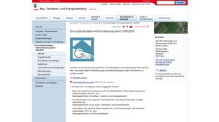 
                            1. Grundstückdaten-Informationssystem GRUDIS (Grundstücke ...