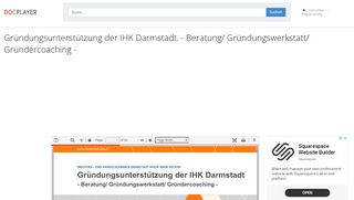 
                            12. Gründungsunterstützung der IHK Darmstadt. - Beratung ...