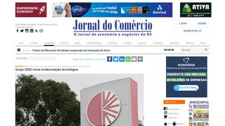 
                            9. Grupo CEEE inicia modernização tecnológica - Jornal do Comércio