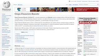 
                            13. Grupo Financiero Banorte - Wikipedia, la enciclopedia libre