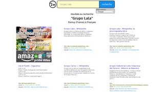 
                            12. Grupo Lala - résultats au recherche Grupo Lala - Esmuy (France ...