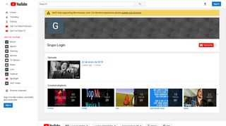 
                            9. Grupo Login - YouTube