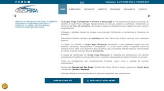 
                            9. Grupo Mega Transportes - Mudanças e Carreto