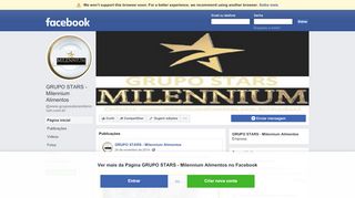 
                            5. GRUPO STARS - Milennium Alimentos - Página inicial | Facebook