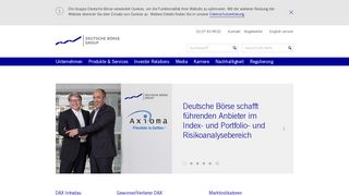 
                            2. Gruppe Deutsche Börse - Gruppe Deutsche Börse