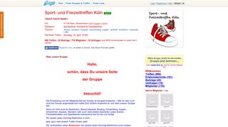 
                            12. Gruppe Sport- und Freizeittreffen Köln in 51109 Köln: freizeit, sport ...