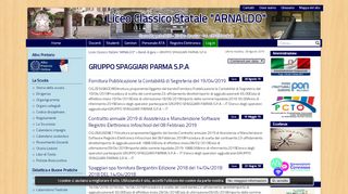 
                            13. GRUPPO SPAGGIARI PARMA SPA - Liceo Classico Statale 