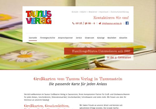 
                            9. Grußkarten-Verlag in Taunusstein – Taunus stellt sich vor