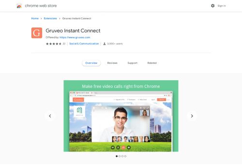 
                            11. Gruveo Instant Connect - Google Chrome