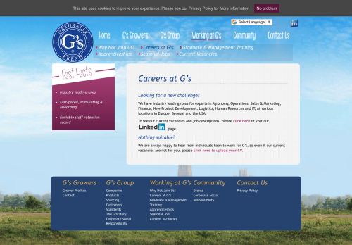 
                            6. G's Global | Careers at G's