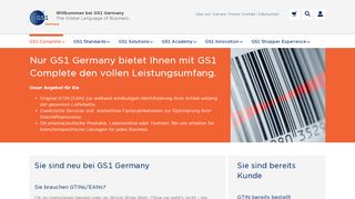 
                            9. GS1 Complete - Ein Paket voller Möglichkeiten - GS1 Germany