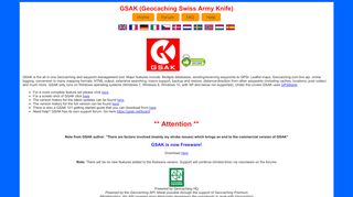
                            1. GSAK (Geocaching Swiss Army Knife)