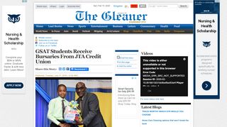 
                            13. GSAT students receive bursaries from JTA Credit Union | | Jamaica ...