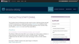 
                            13. GSE Information Technology - Faculty & Staff Email