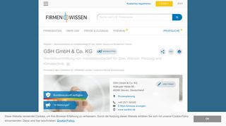
                            8. GSH GmbH & Co. KG, Greven - Firmenauskunft - FirmenWissen