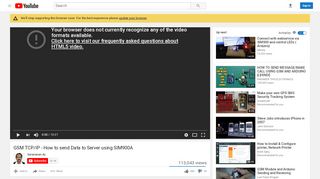 
                            2. GSM TCP/IP - How to send Data to Server using SIM900A - YouTube