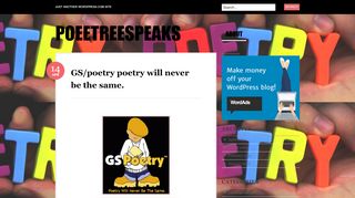 
                            8. GS/poetry poetry will never be the same. | poeetreespeaks