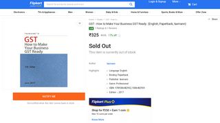 
                            6. GST - How to Make Your Business GST Ready: Buy GST - Flipkart