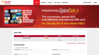 
                            10. GST Information - SpiceJet