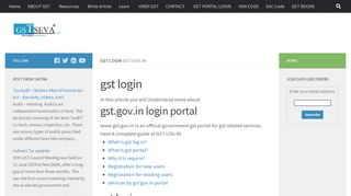 
                            2. GST Login | A GST Portal Login for gst gst.gov.in - GSTSEVA