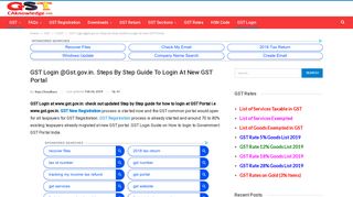 
                            7. GST Login - GST CAknowledge