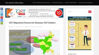 
                            8. GST Migration Process for Haryana VAT Dealers