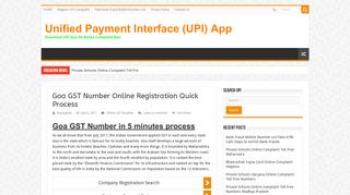 
                            5. GST Number Goa Online Registration in 5 Minutes