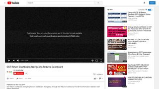 
                            5. GST Return Dashboard, Navigating Returns Dashboard - YouTube