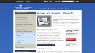 
                            13. GSU Technology | Accounts and Passwords