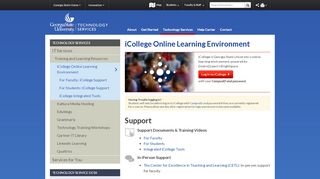 
                            4. GSU Technology | iCollege - LMS Resource